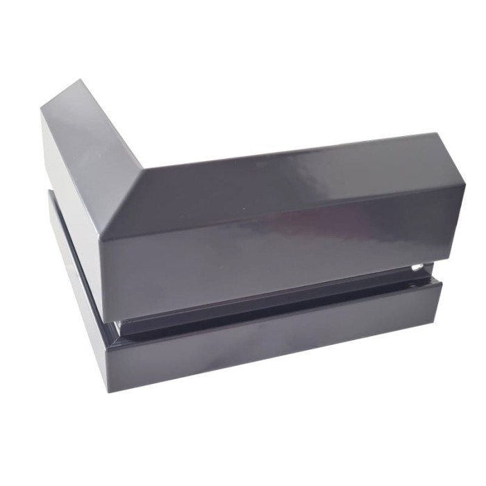 Narożnik zewnętrzny do profilu cokołowego C2 MAXI Grafit RAL 7024