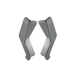 Odbojniki przyścienne do profili D25 (komplet lewy + prawy)   