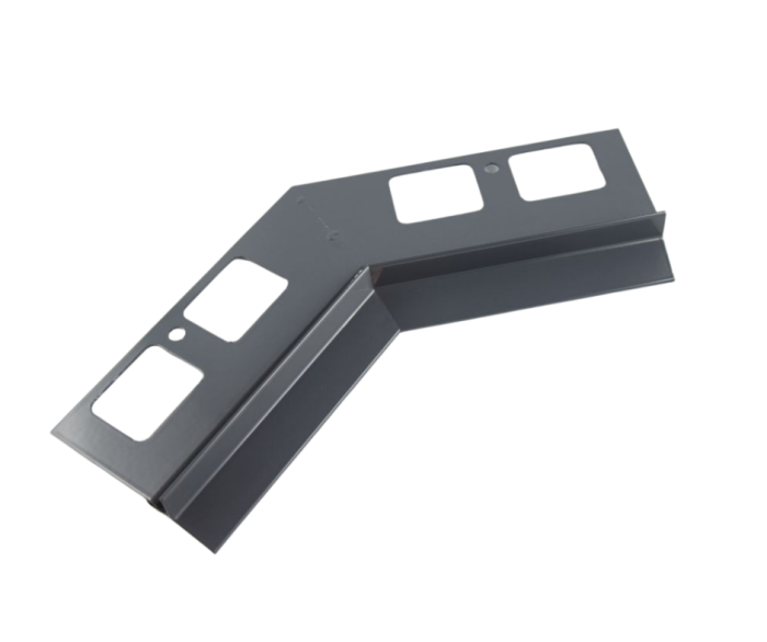 Narożnik wewnętrzny 135 stopni do profili K102 Grafit RAL 7024