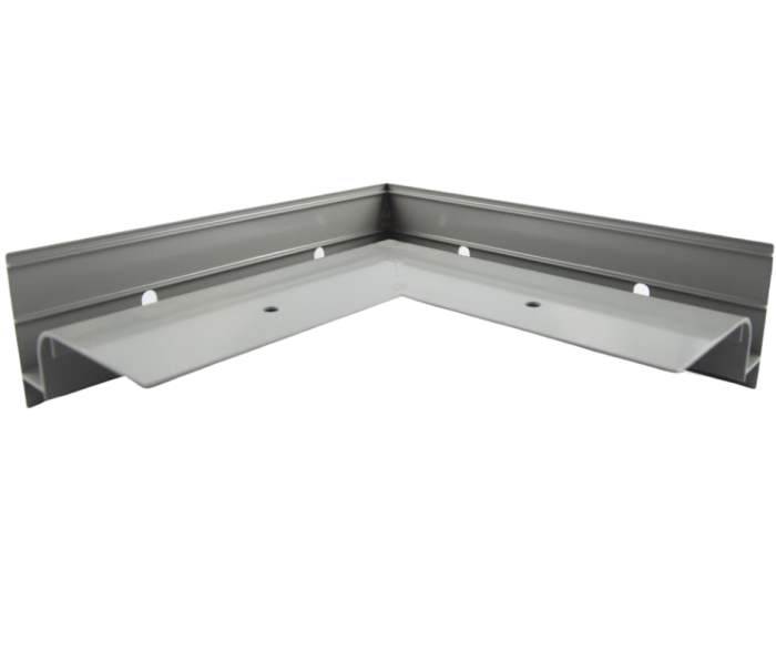 Narożnik zewnętrzny 90 stopni do profili W30 Szary RAL 7037