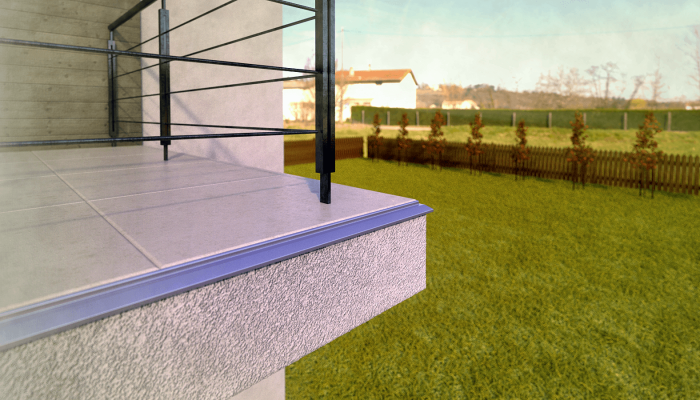 Profil okapowy Renoplast K100