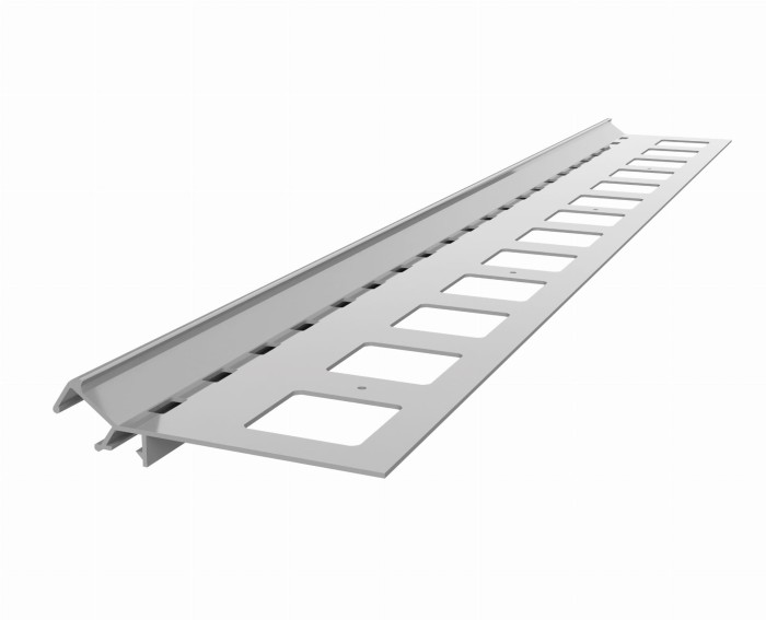 Profil schodowy V LED Renoplast Szary RAL 7037