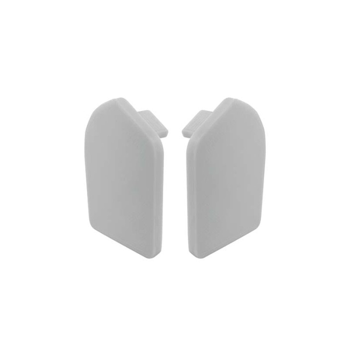 Zakończenie (zaślepki) do profili V LED Szary RAL 7037