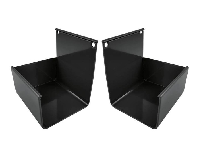 Zakończenie rynny RK65 Grafit RAL 7024