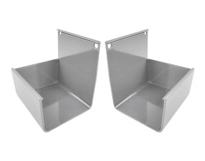 Zakończenie rynny RK65 (komplet prawa + lewa) Renoplast