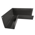 Narożnik wewnętrzny 90 stopni do rynny RK65 Grafit RAL 7024