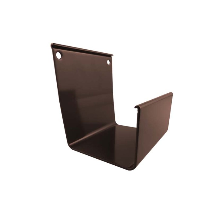 Łącznik rynny RK65 Brąz RAL 8019