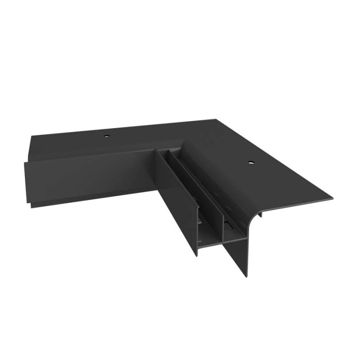 Narożnik wewnętrzny 90 stopni do systemu W20R Grafit RAL 7024