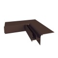 Narożnik wewnętrzny 90 stopni do systemu W20R Brąz RAl 8019