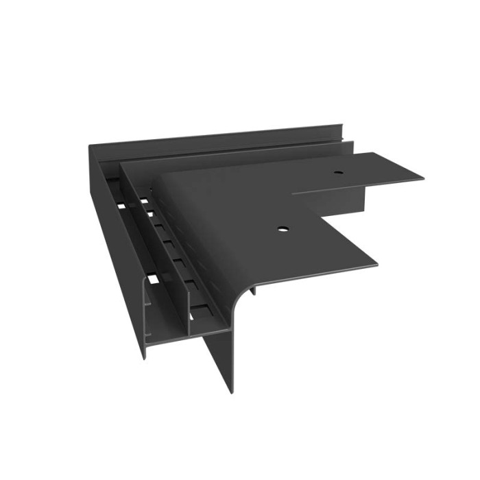 Narożnik zewnętrzny 90 stopni do systemu W20R Grafit RAL 7024