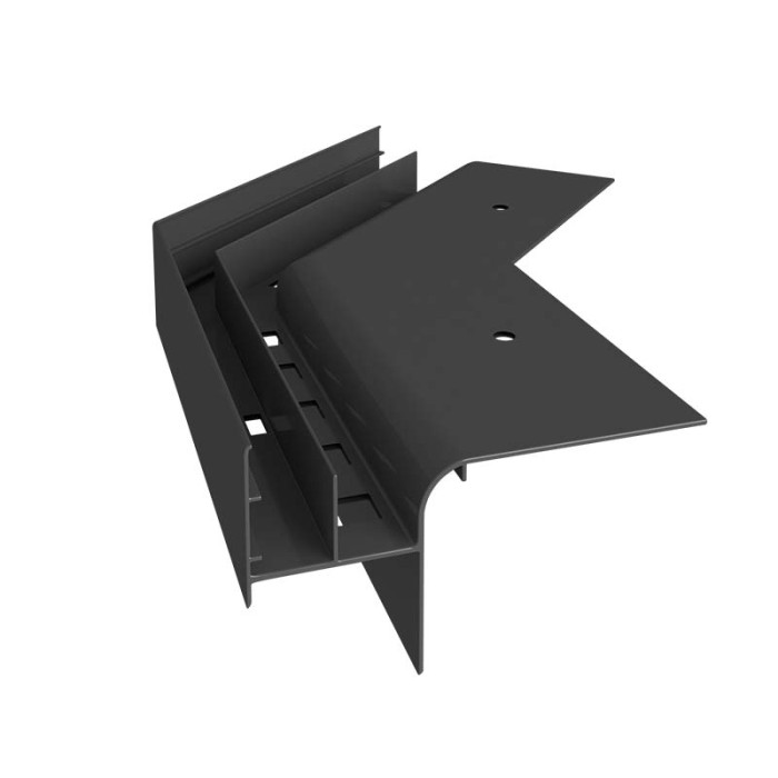 Narożnik zewnętrzny 135 stopni do systemu W20R Grafit RAL 7024