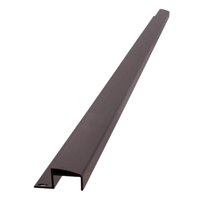 Profil zamykający do profili okapowych W20R Brąz RAL 8019