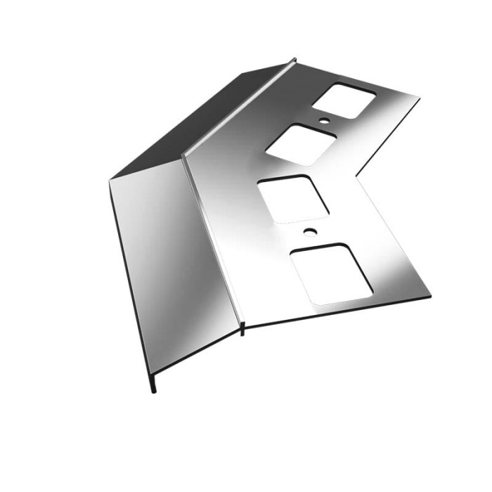 Narożnik zewnętrzny 135 stopni do profili K100 Szary RAL 7037