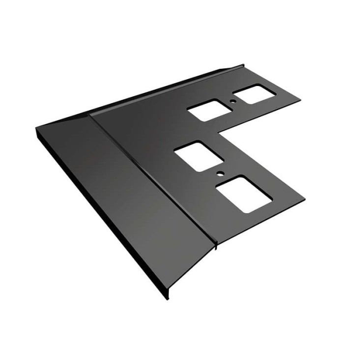 Narożnik zewnętrzny 90 do profili K100 Renoplast Grafit RAL 7024