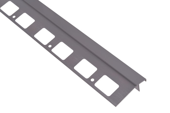 Profil okapowy K100R Renoplast Szary RAL 7037