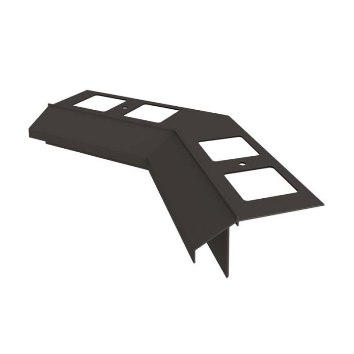 Narożnik wewnętrzny 135 stopni do profili K100R Grafit RAL 7024