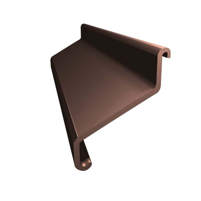 Łącznik do profili K100 Renoplast Brąz RAL 8019