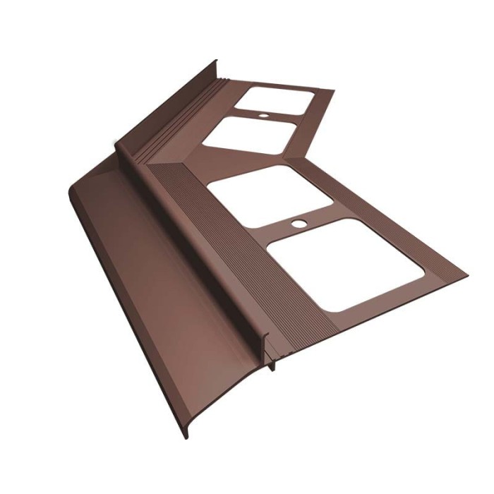 Narożnik zewnętrzny 135 stopni do profili K30 Renoplast Brąz RAL 8019