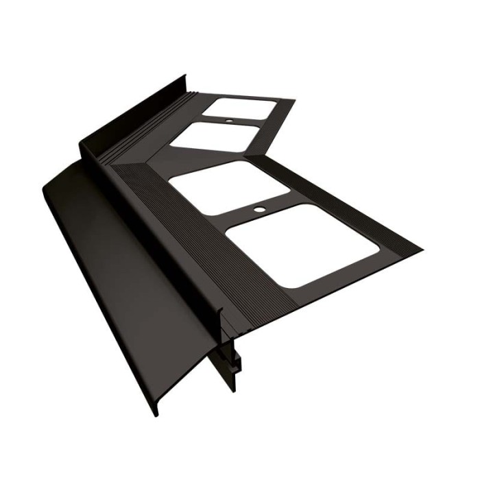 Narożnik zewnętrzny 135 stopni do profili K40 Grafit RAL 7024