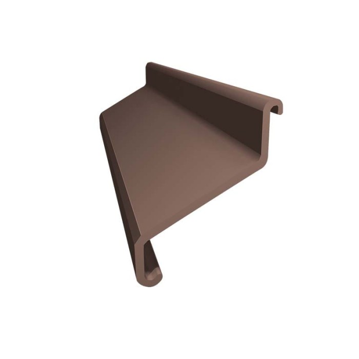 Łącznik do profili K40 Renoplast Brąz RAL 8019