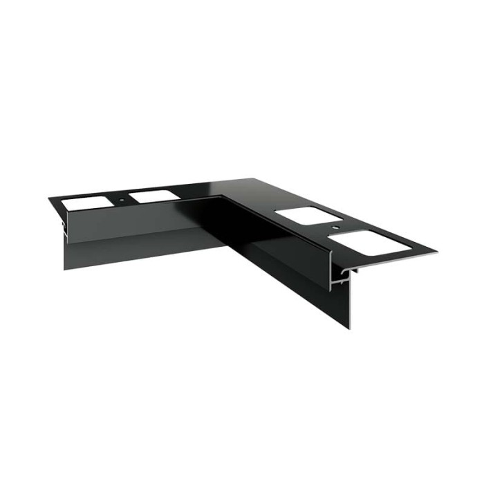 Narożnik wewnętrzny 90 stopni do profili K35 Grafit RAL 7024