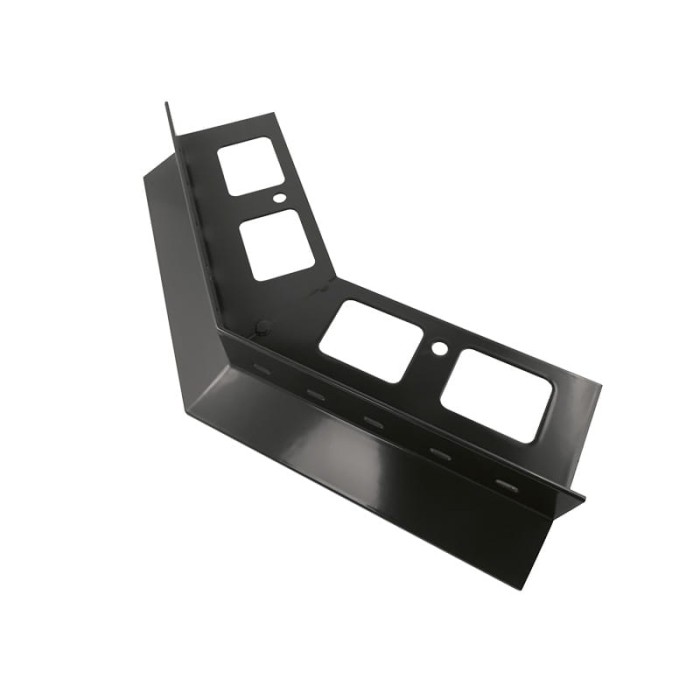 Narożnik zewnętrzny 135 stopni do profili D25 Grafit RAL 7024