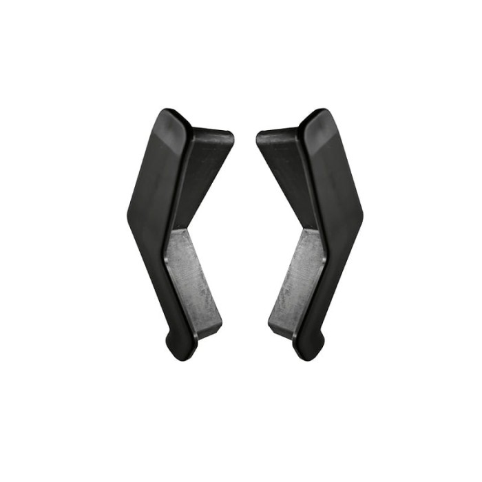 Odbojniki przyścienne do profili D25 Grafit RAL 7024