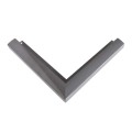 Narożnik zamykający zewnętrzny 90 stopni do W20R Szary RAL 7037