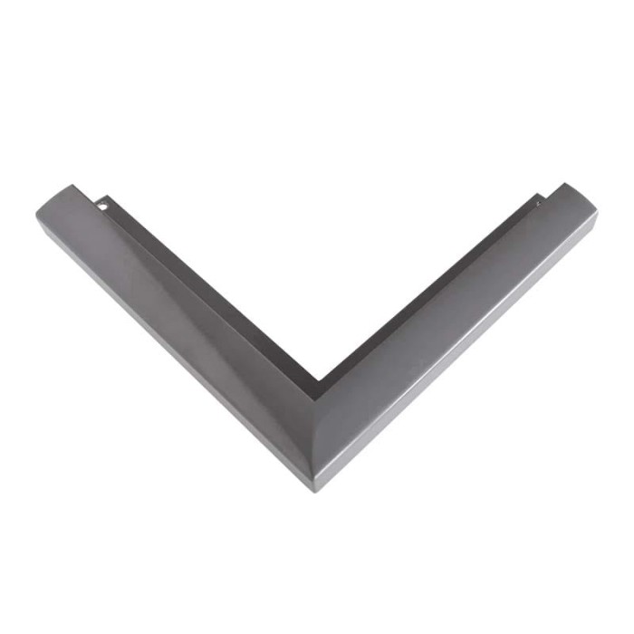 Narożnik zamykający zewnętrzny 90 stopni do W20R Szary RAL 7037