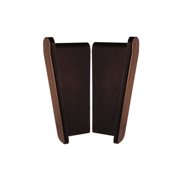 Odbojniki do profili W35+ Renoplast Brąz RAL 8019