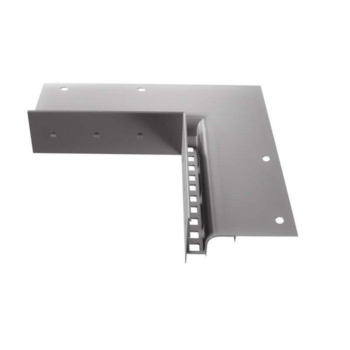 Narożnik wewnętrzny 90 stopni do profili W30 Szary RAL 7037