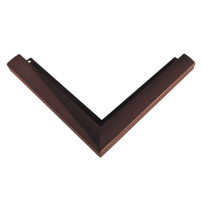 Narożniki do profila zamykającego W20Z Brąz RAL 8019