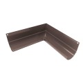 Narożnik wewnętrzny 90 stopni do rynny R50 Renoplast Brąz RAL 8019