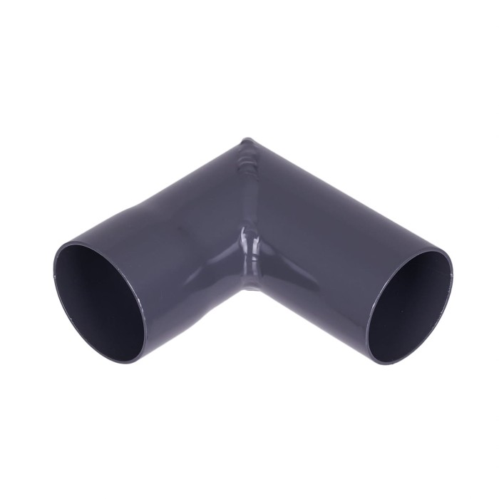 Kolano 87 stopni do rury spustowej R50 Renoplast Grafit RAL 7024