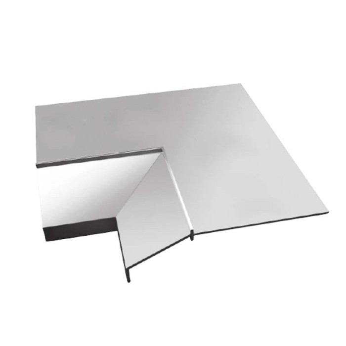 Narożnik zewnętrzny 90 stopni do profili K10 Szary RAL 7037