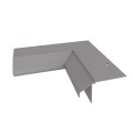 Narożnik wewnętrzny 90 stopni do profili K10R Renoplast Szary RAL 7037
