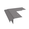Narożnik zewnętrzny 90 stopni do profili K10R Renoplast Szary RAL 7037