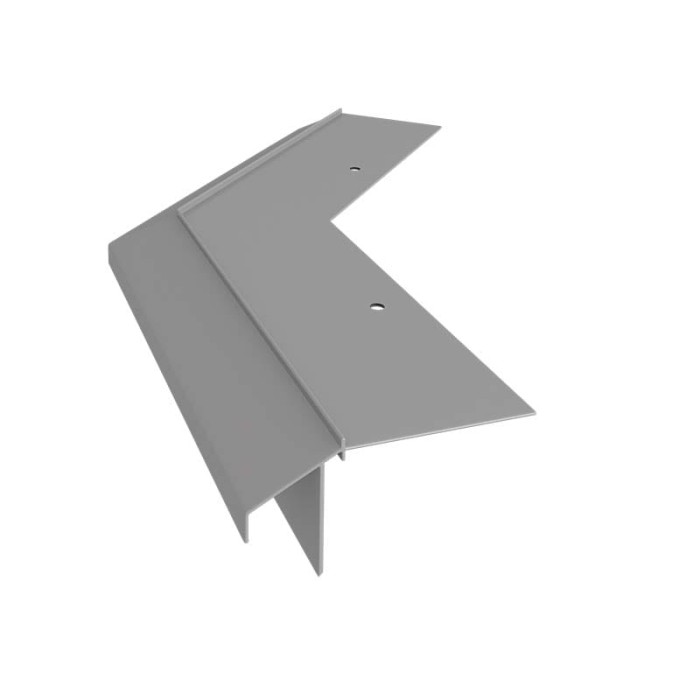 Narożnik zewnętrzny 135 stopni do profili K10R Renoplast Szary RAL 7037
