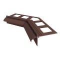 Narożnik wewnętrzny 135 stopni do profili K20R Brąz RAL 8019
