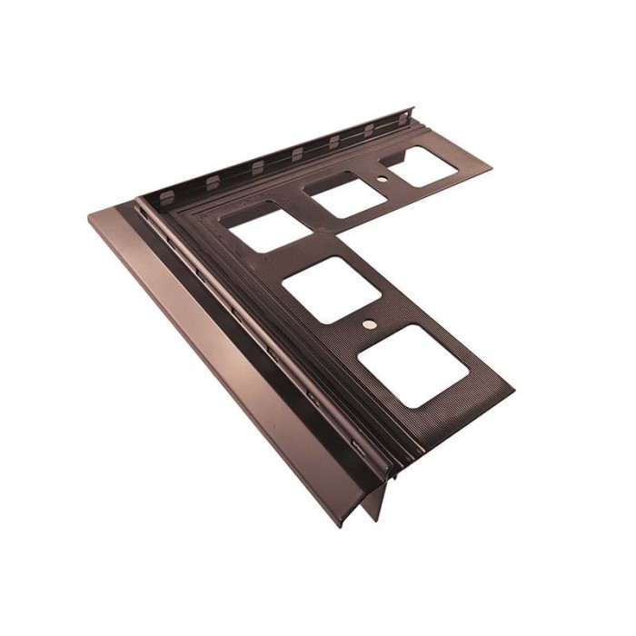 Narożnik zewnętrzny 90 stopni do profili K20R Brąz RAL 8019