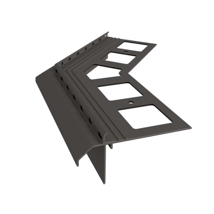 Narożnik zewnętrzny 135 stopni do profili K20R Grafit RAL 7024