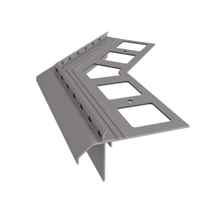 Narożnik zewnętrzny 135 stopni do profili K20R Szary RAL 7037