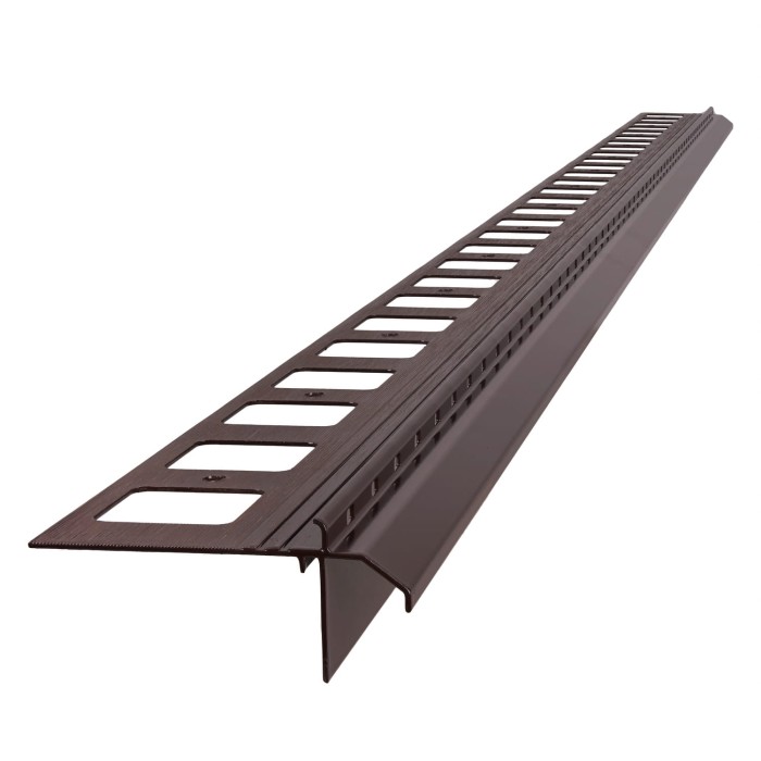 Profil okapowy Renoplast K20R Brąz RAL 8019