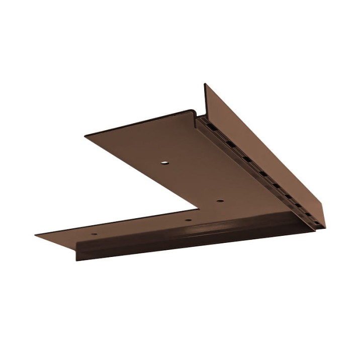 Narożnik schodowy SW 90º MAXI Brąz RAL 8019