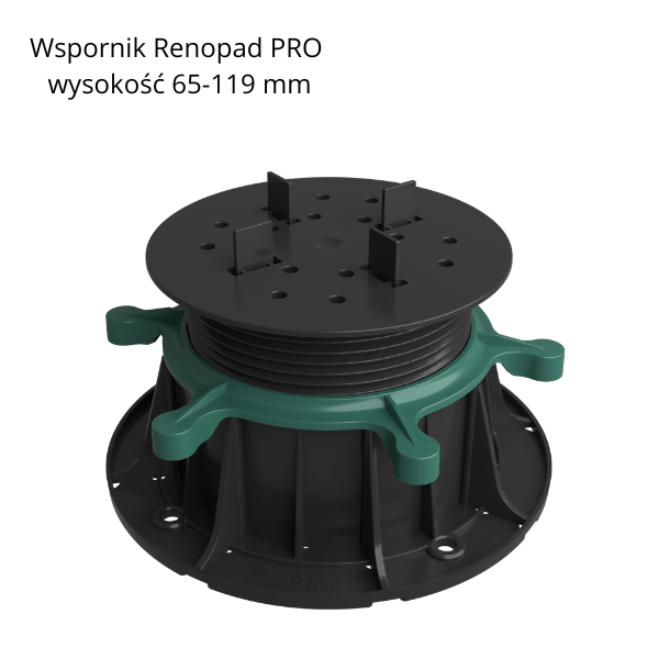 Wspornik tarasowy RENOPAD PRO 65-119 mm