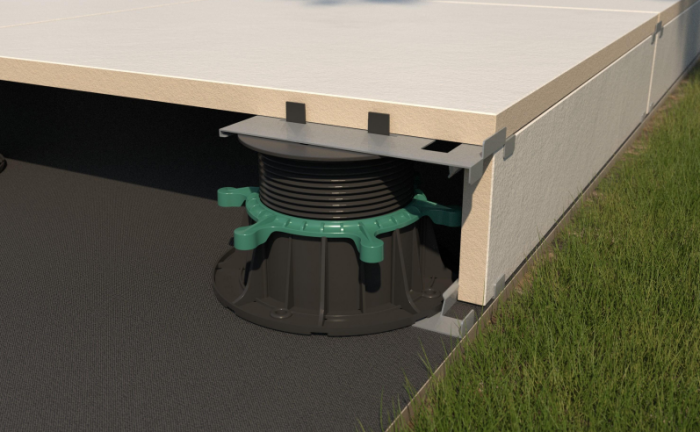 Klips dolny i górny do wsporników Renopad PRO