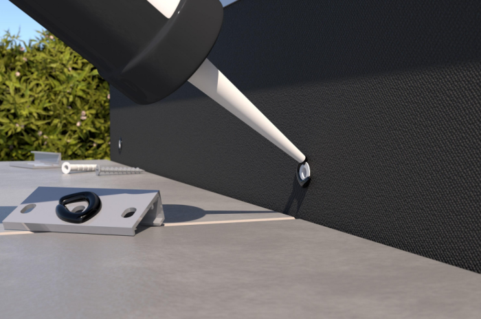 Ukryty klips schodowy dolny Renoplast