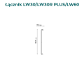 Wymiary Łącznika W30R