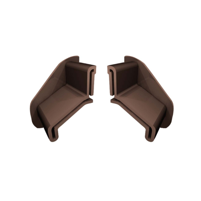 Odbojnik przyścienny do K102 Renoplast Brąz RAL 8019