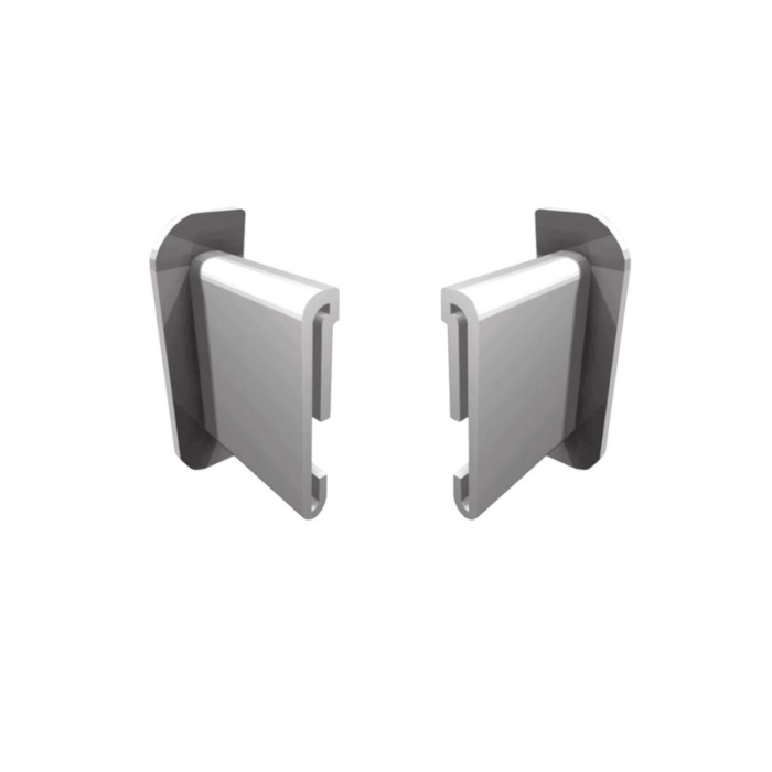 Odbojniki przyścienne do profili K35 i K35B Szary RAL 7037